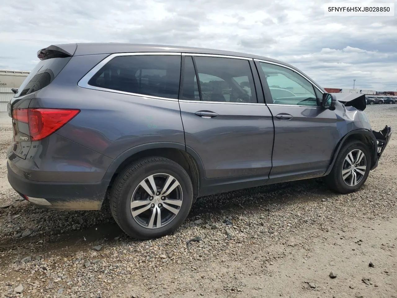 2018 Honda Pilot Exl VIN: 5FNYF6H5XJB028850 Lot: 59253364