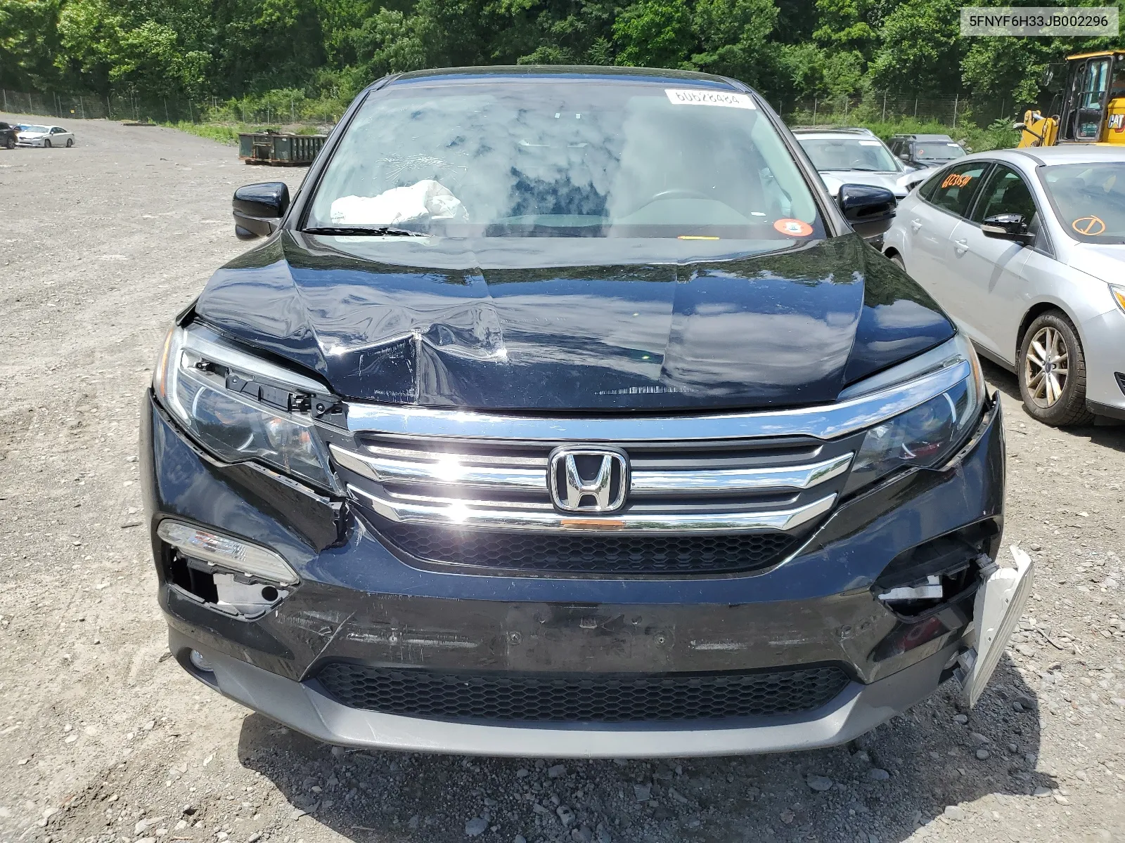 5FNYF6H33JB002296 2018 Honda Pilot Ex