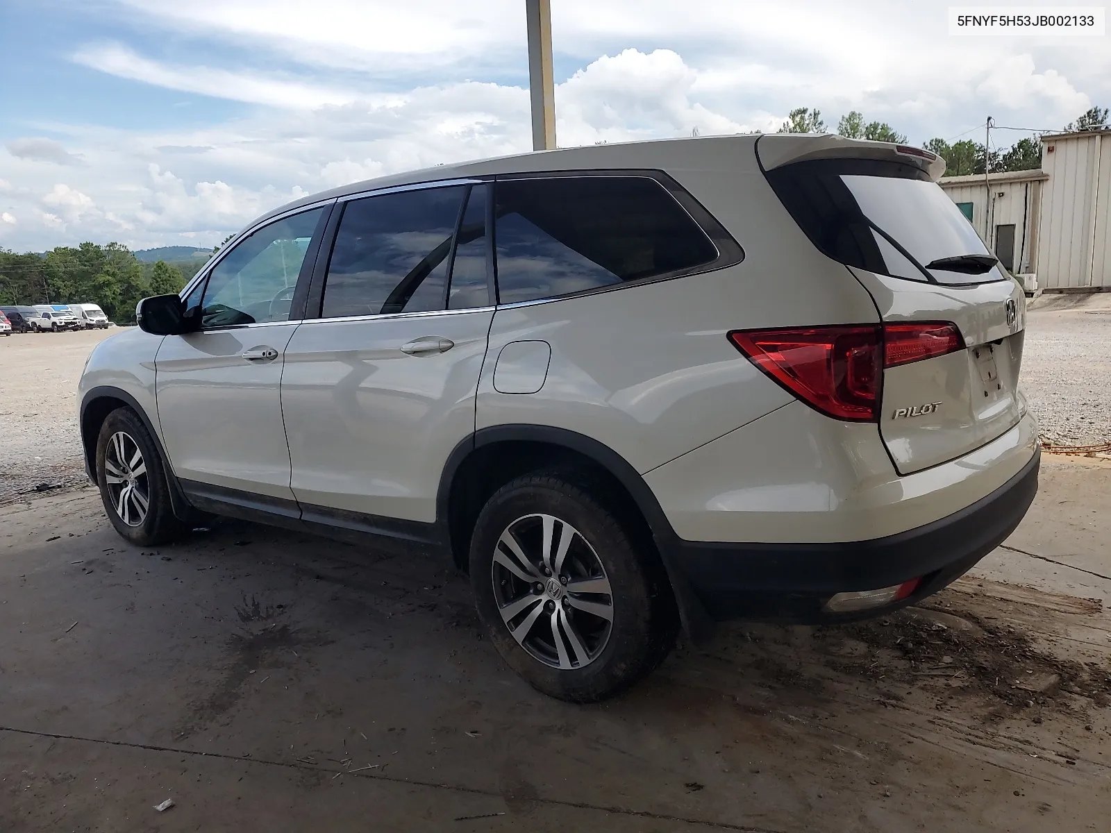 2018 Honda Pilot Exl VIN: 5FNYF5H53JB002133 Lot: 62847994