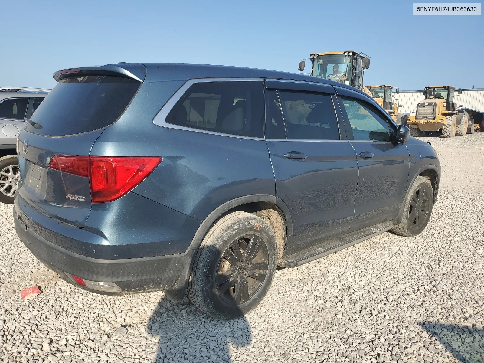 5FNYF6H74JB063630 2018 Honda Pilot Exln