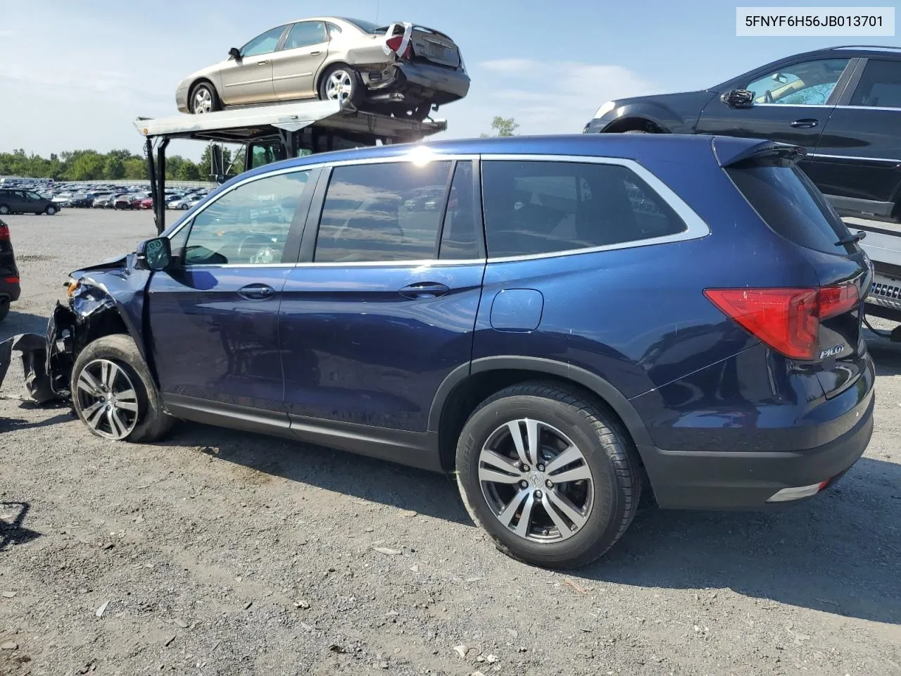 2018 Honda Pilot Exl VIN: 5FNYF6H56JB013701 Lot: 69196194