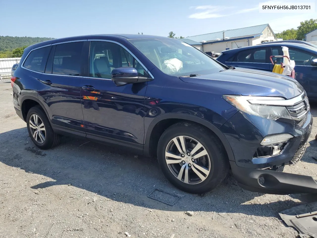 2018 Honda Pilot Exl VIN: 5FNYF6H56JB013701 Lot: 69196194