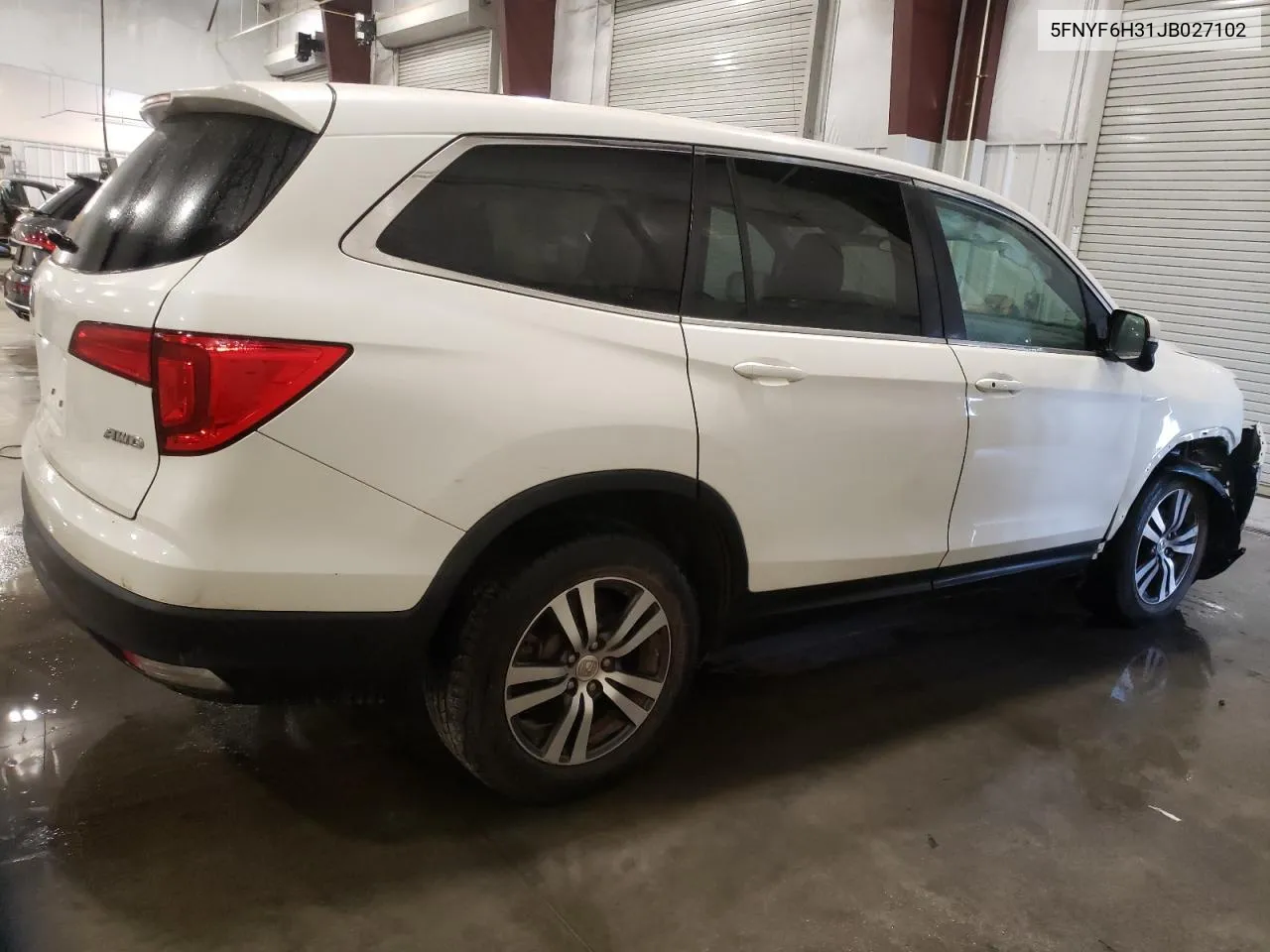 2018 Honda Pilot Ex VIN: 5FNYF6H31JB027102 Lot: 69218784