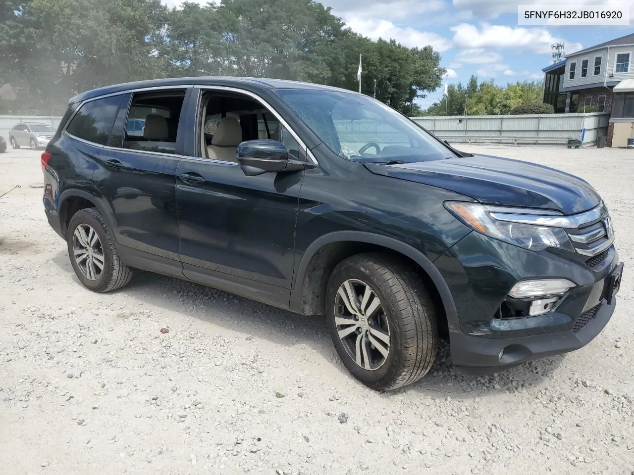 2018 Honda Pilot Ex VIN: 5FNYF6H32JB016920 Lot: 69490394