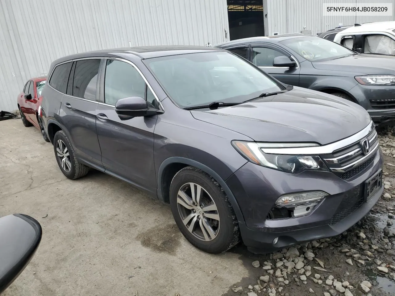 2018 Honda Pilot Exl VIN: 5FNYF6H84JB058209 Lot: 70628024