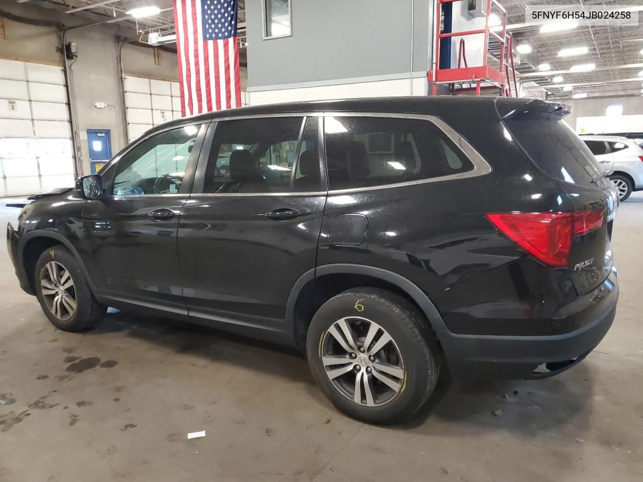 5FNYF6H54JB024258 2018 Honda Pilot Exl