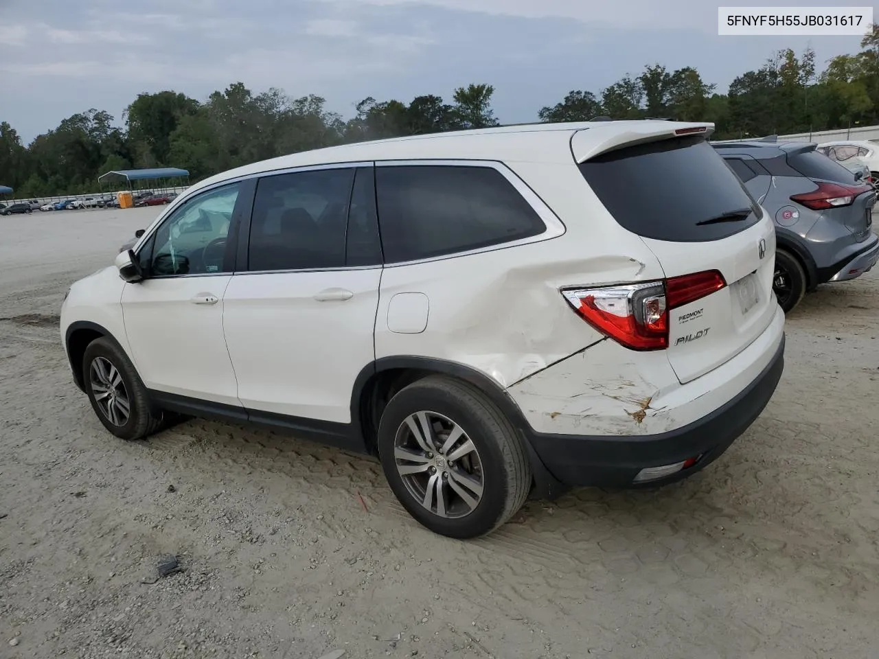 5FNYF5H55JB031617 2018 Honda Pilot Exl