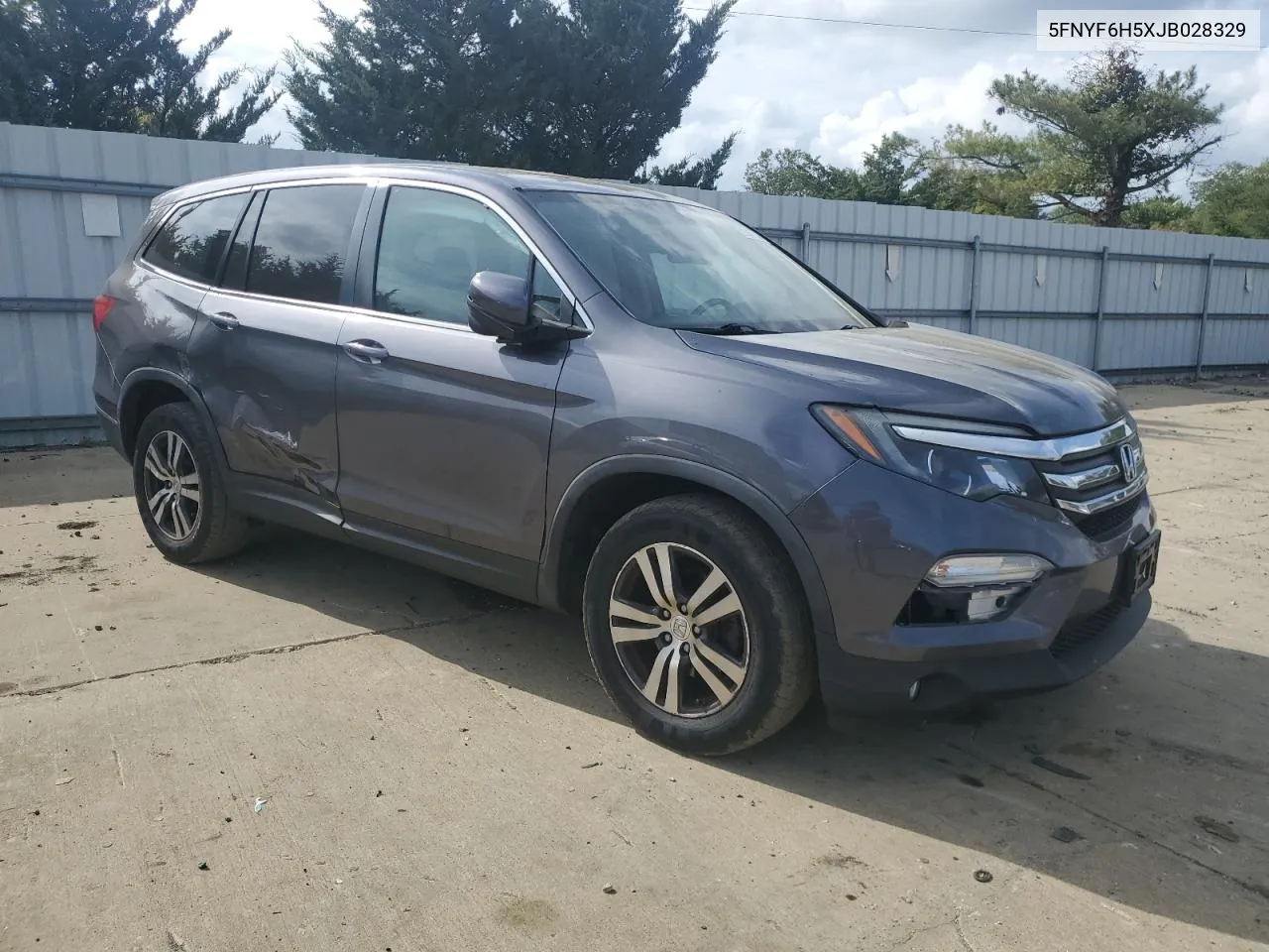 2018 Honda Pilot Exl VIN: 5FNYF6H5XJB028329 Lot: 71647554