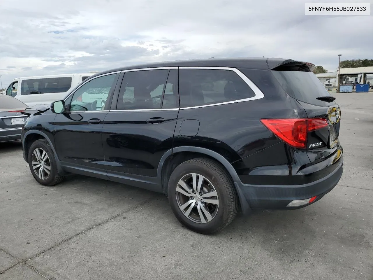 2018 Honda Pilot Exl VIN: 5FNYF6H55JB027833 Lot: 72195374