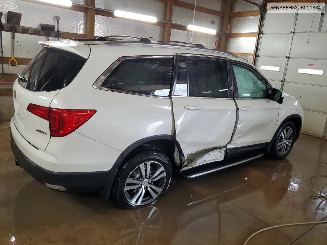 2018 Honda Pilot Exl VIN: 5FNYF6H53JB021884 Lot: 73174914