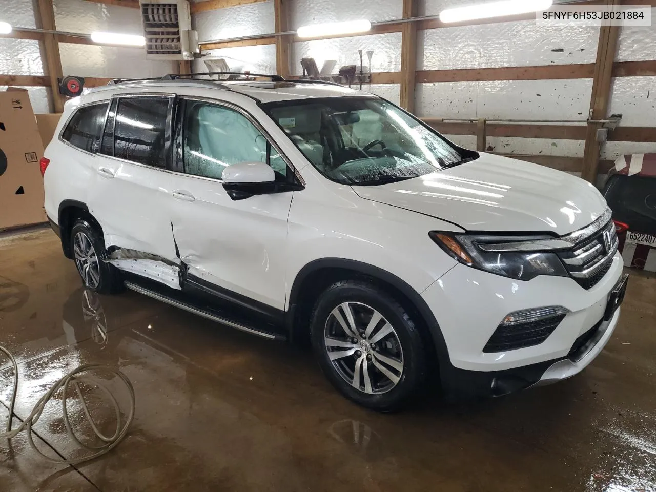 2018 Honda Pilot Exl VIN: 5FNYF6H53JB021884 Lot: 73174914