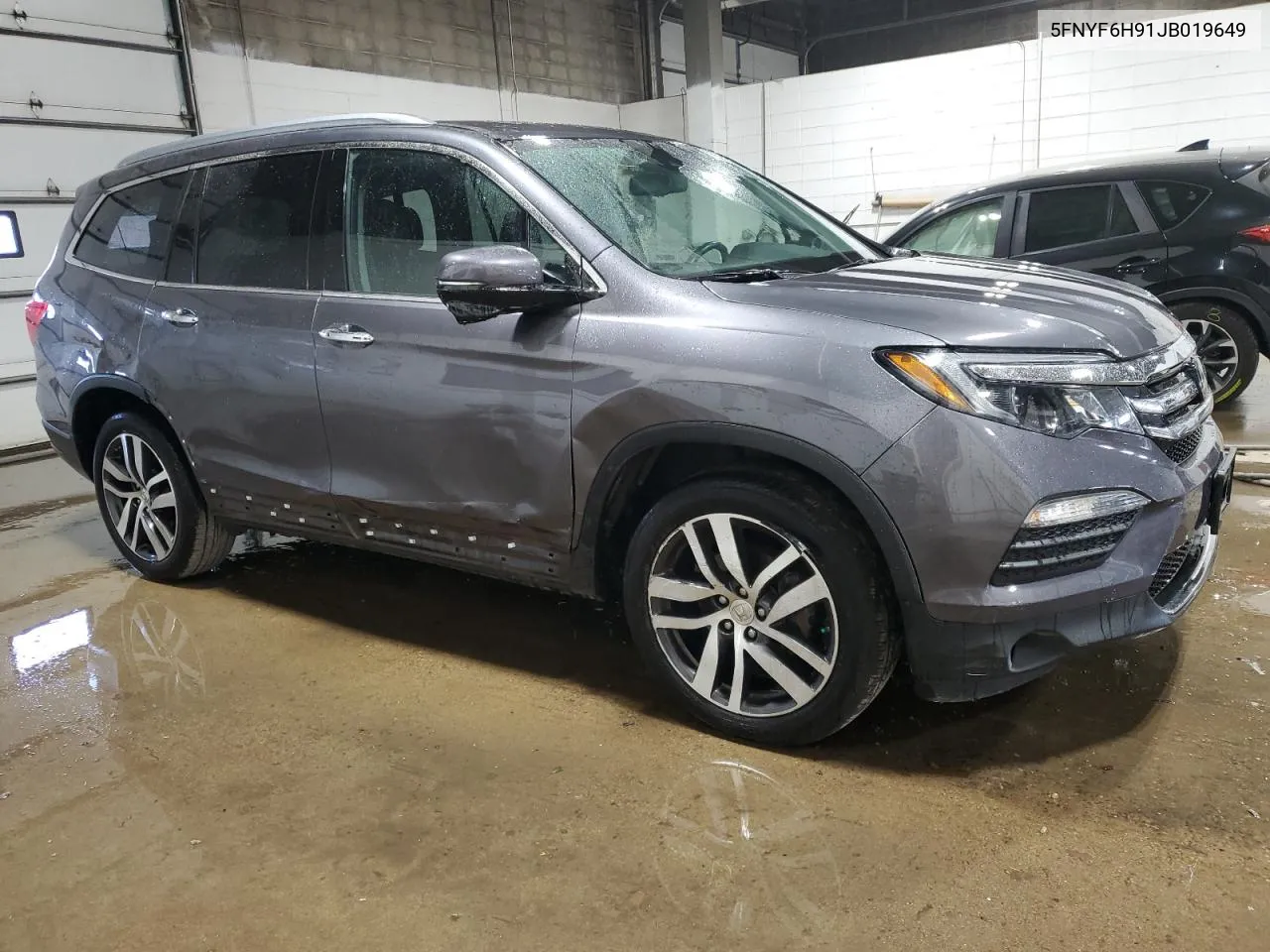 2018 Honda Pilot Touring VIN: 5FNYF6H91JB019649 Lot: 75857924