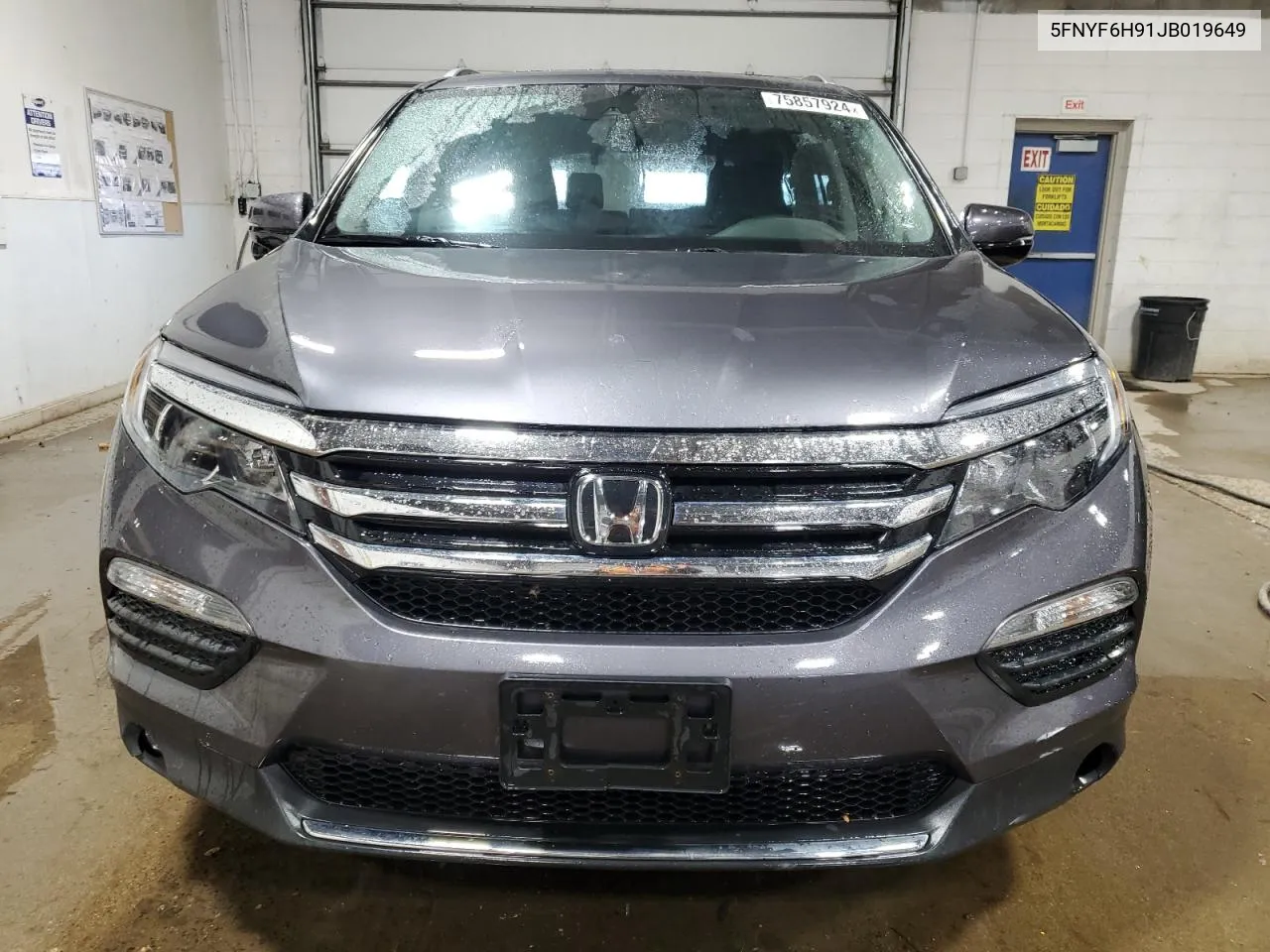 5FNYF6H91JB019649 2018 Honda Pilot Touring