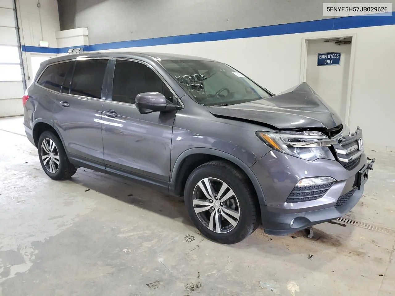 5FNYF5H57JB029626 2018 Honda Pilot Exl