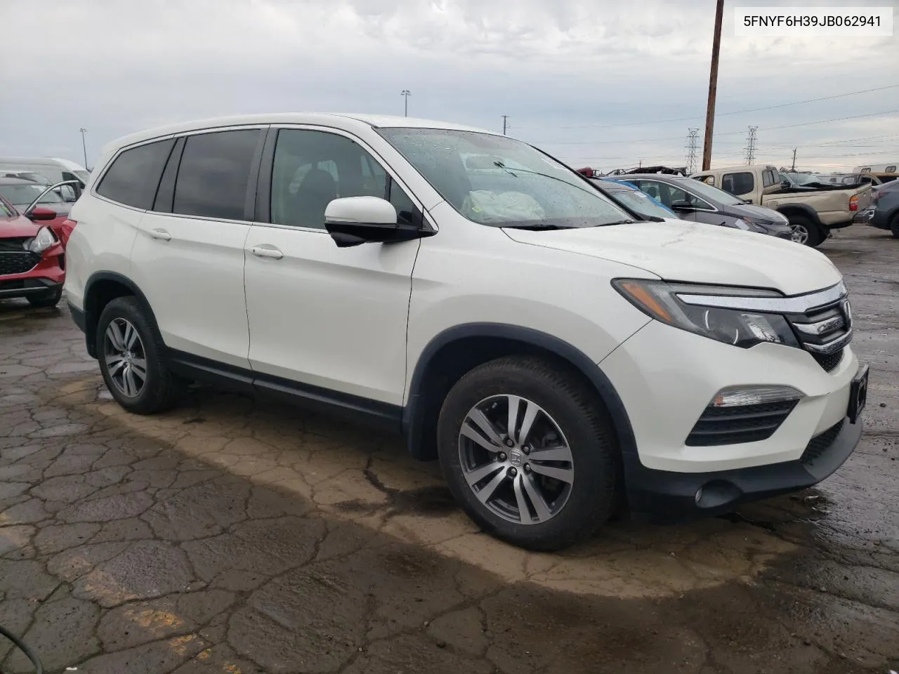 2018 Honda Pilot Ex VIN: 5FNYF6H39JB062941 Lot: 78209634