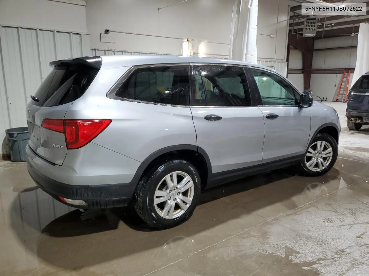 2018 Honda Pilot Lx VIN: 5FNYF6H11JB072622 Lot: 78382524