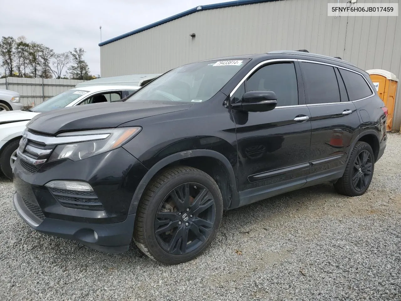 2018 Honda Pilot Elite VIN: 5FNYF6H06JB017459 Lot: 79433814