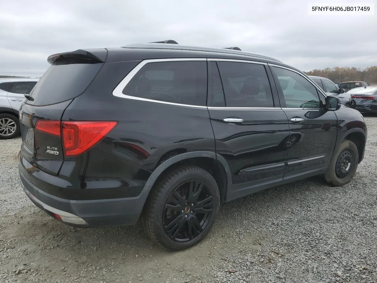 2018 Honda Pilot Elite VIN: 5FNYF6H06JB017459 Lot: 79433814