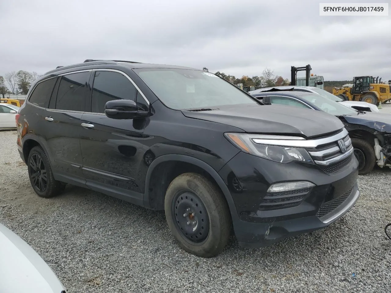 2018 Honda Pilot Elite VIN: 5FNYF6H06JB017459 Lot: 79433814