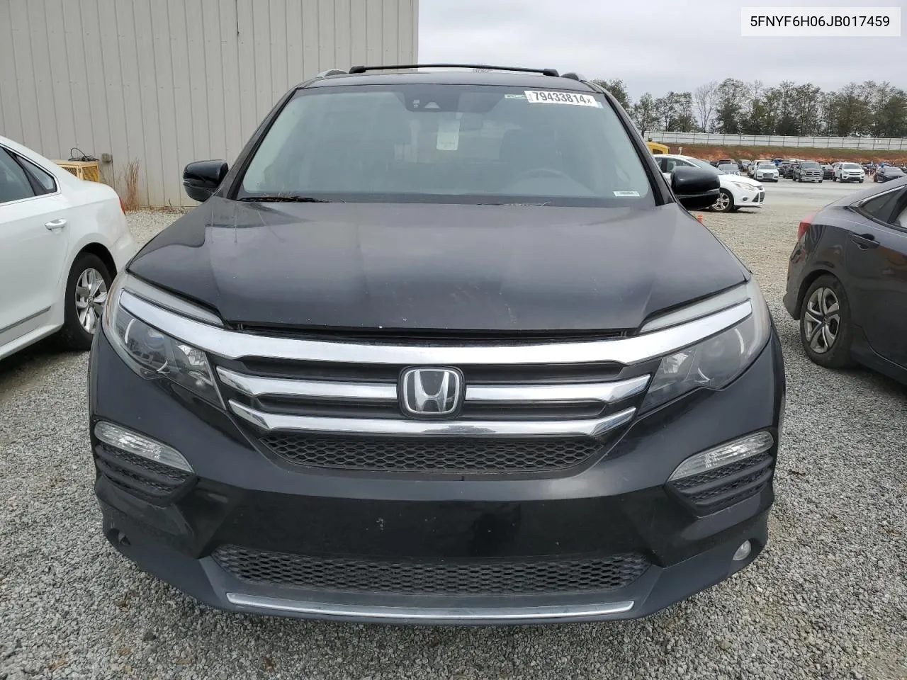 2018 Honda Pilot Elite VIN: 5FNYF6H06JB017459 Lot: 79433814