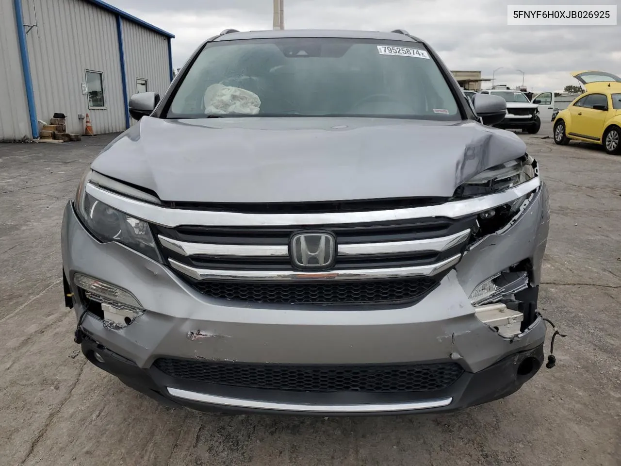 2018 Honda Pilot Elite VIN: 5FNYF6H0XJB026925 Lot: 79525874