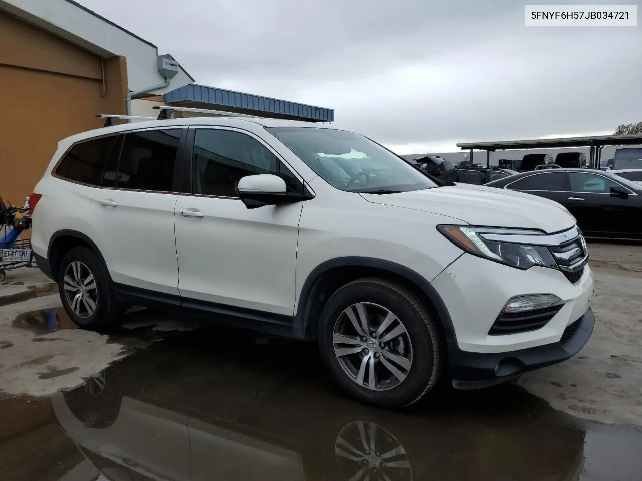 2018 Honda Pilot Exl VIN: 5FNYF6H57JB034721 Lot: 80595184