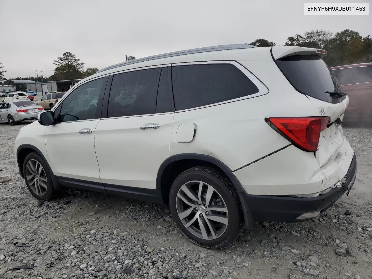 2018 Honda Pilot Touring VIN: 5FNYF6H9XJB011453 Lot: 80611094