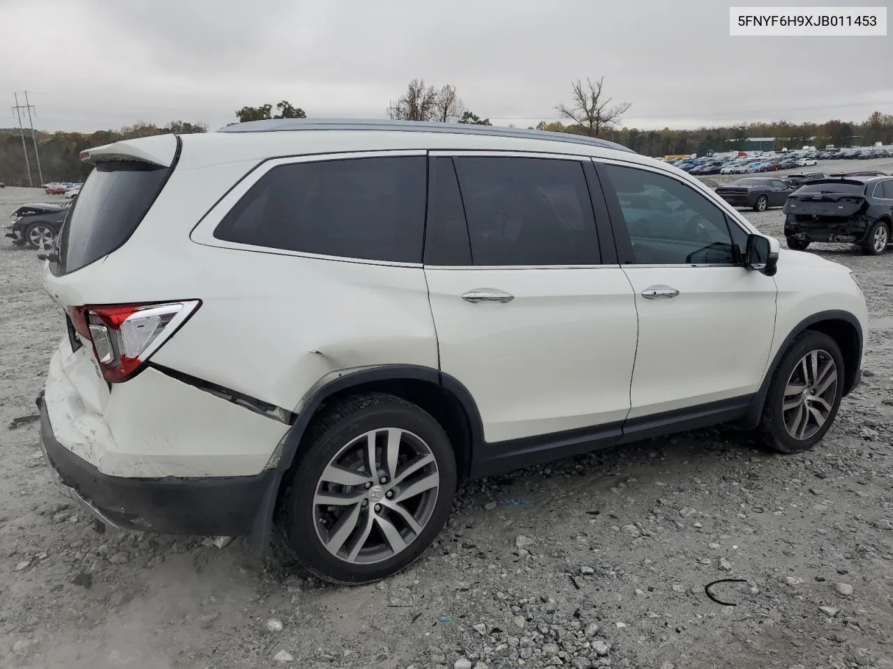 2018 Honda Pilot Touring VIN: 5FNYF6H9XJB011453 Lot: 80611094