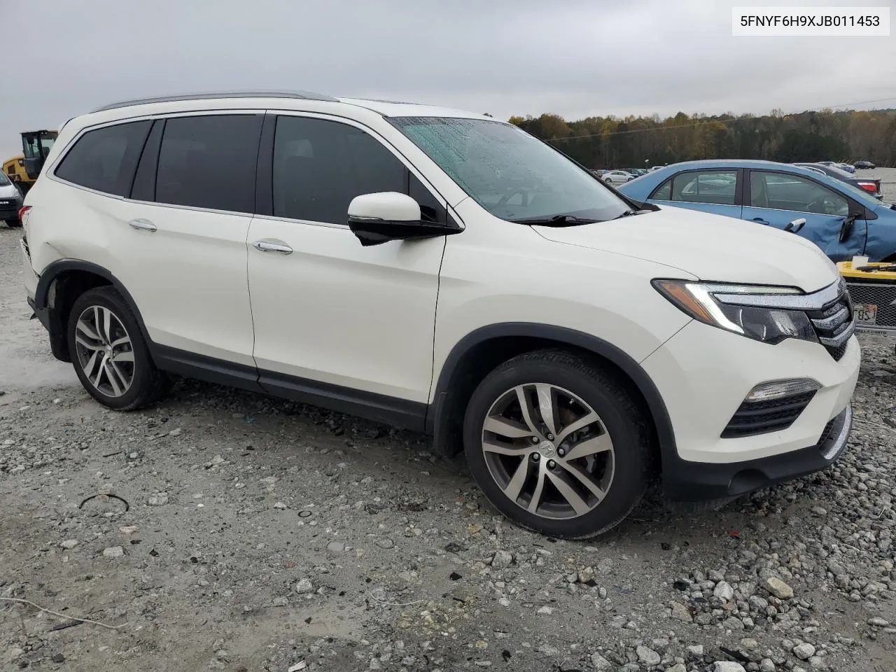 2018 Honda Pilot Touring VIN: 5FNYF6H9XJB011453 Lot: 80611094