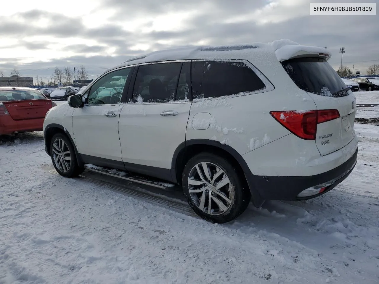 2018 Honda Pilot Touring VIN: 5FNYF6H98JB501809 Lot: 81123714