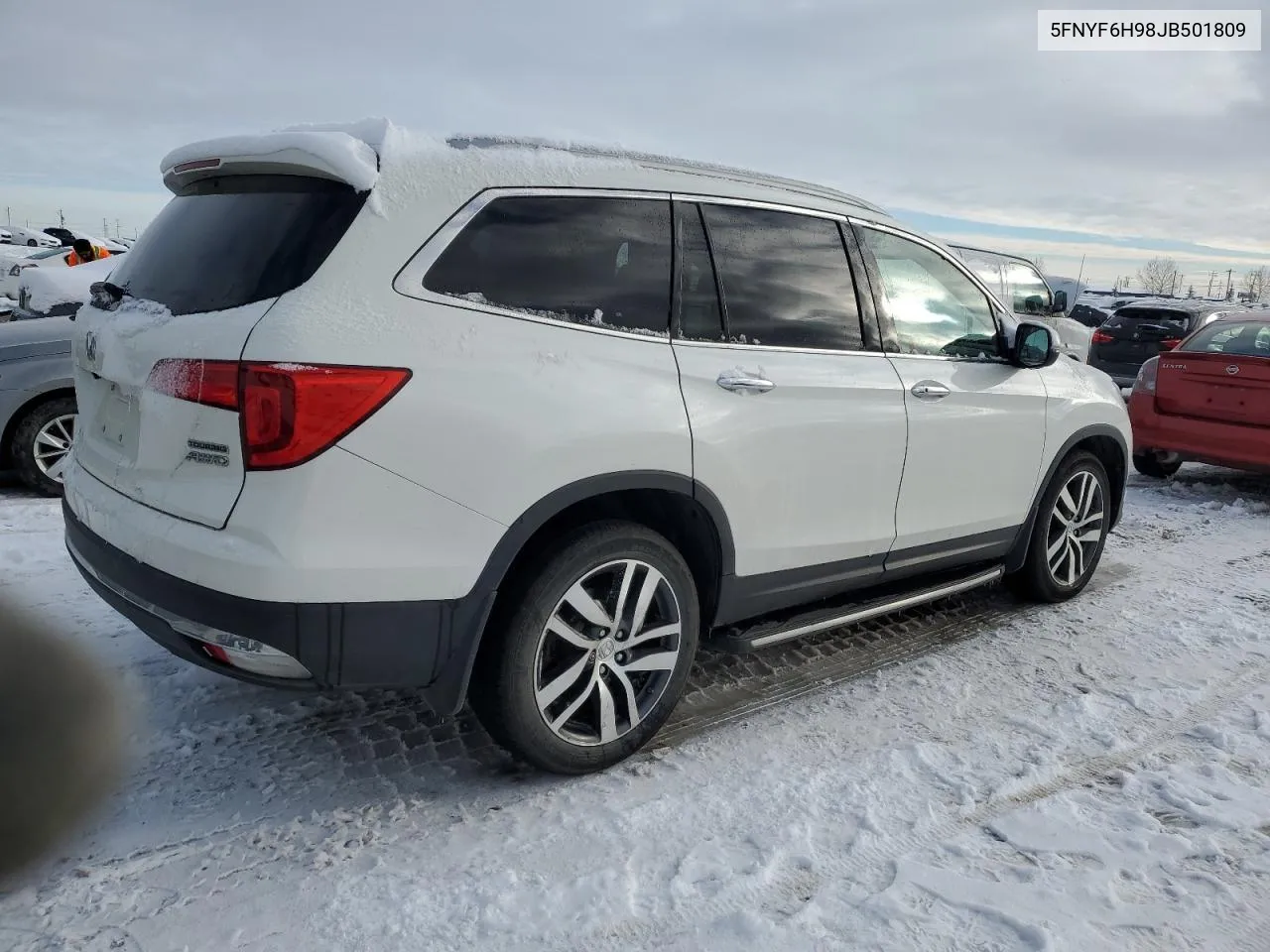 2018 Honda Pilot Touring VIN: 5FNYF6H98JB501809 Lot: 81123714