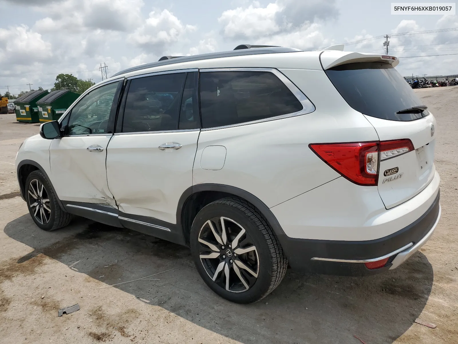 5FNYF6H6XKB019057 2019 Honda Pilot Touring