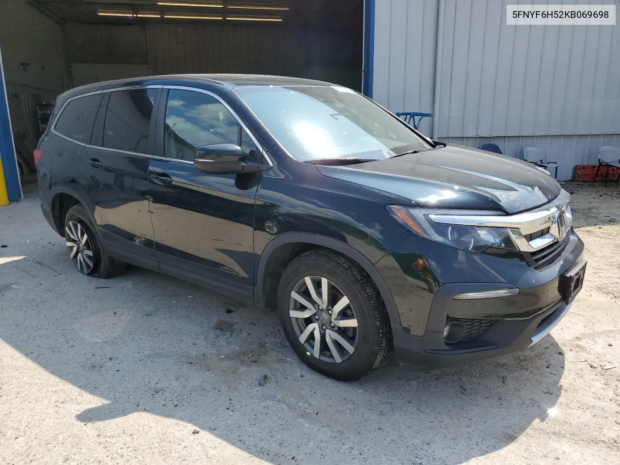 2019 Honda Pilot Exl VIN: 5FNYF6H52KB069698 Lot: 65034504