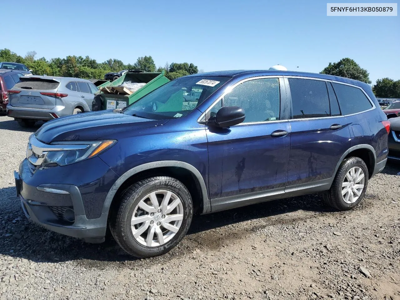 2019 Honda Pilot Lx VIN: 5FNYF6H13KB050879 Lot: 68267074