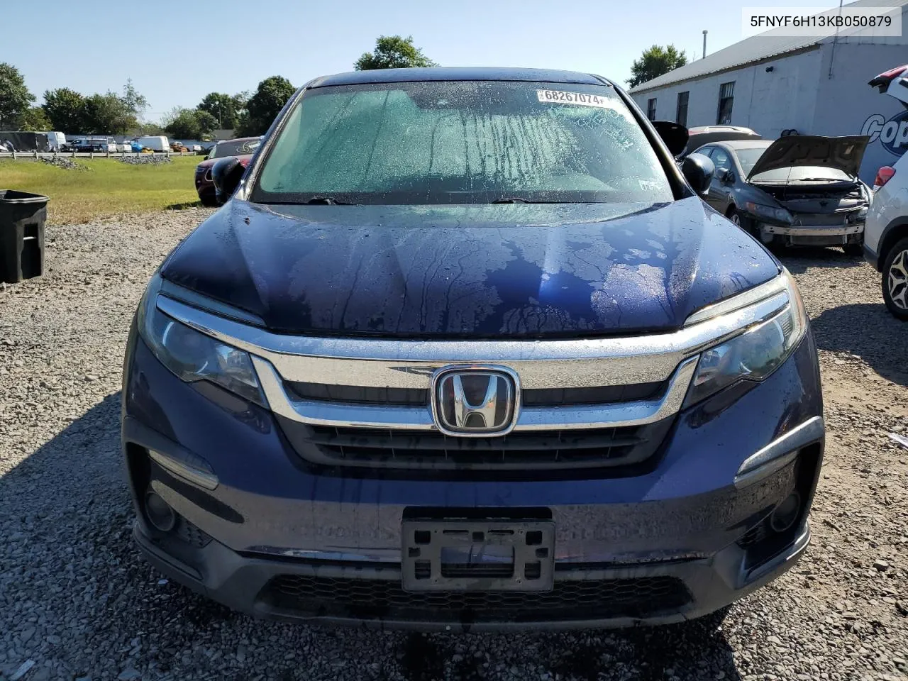 2019 Honda Pilot Lx VIN: 5FNYF6H13KB050879 Lot: 68267074