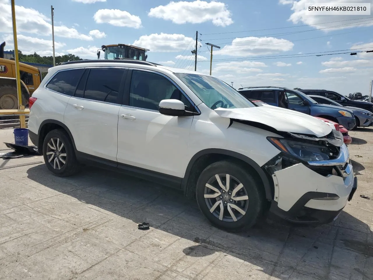 2019 Honda Pilot Exl VIN: 5FNYF6H46KB021810 Lot: 68303734