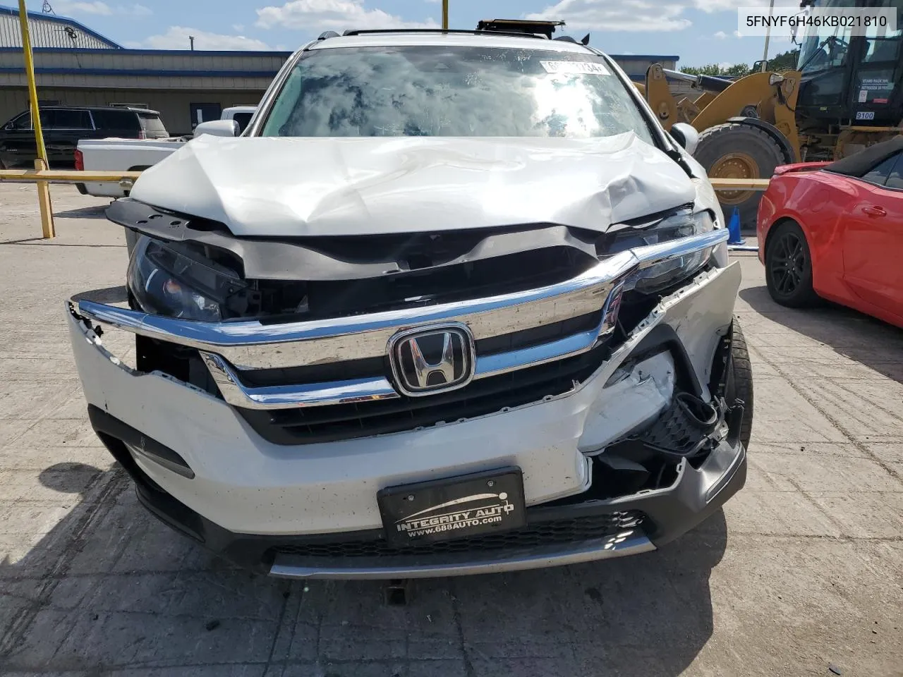 2019 Honda Pilot Exl VIN: 5FNYF6H46KB021810 Lot: 68303734