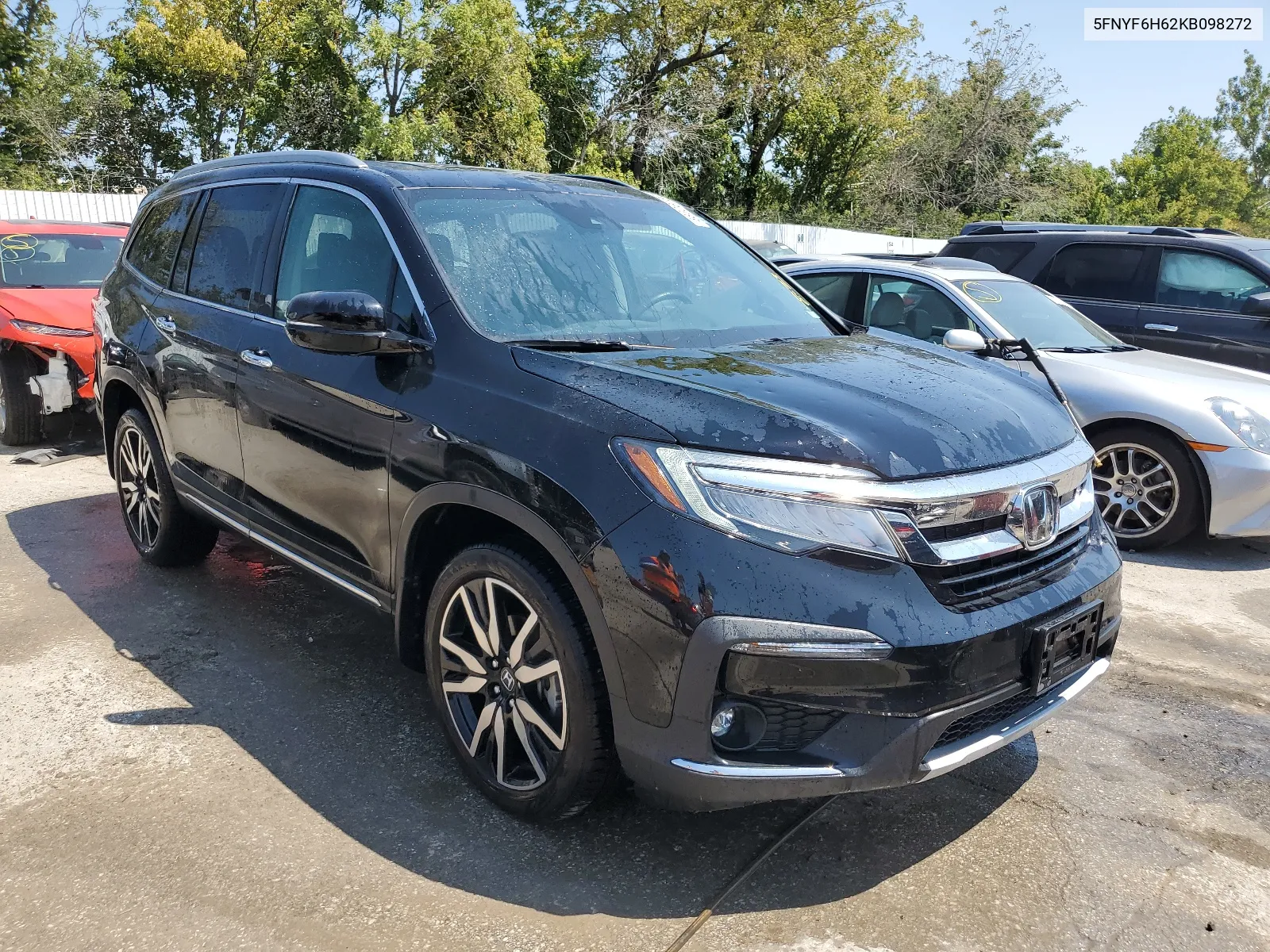 2019 Honda Pilot Touring VIN: 5FNYF6H62KB098272 Lot: 68306184