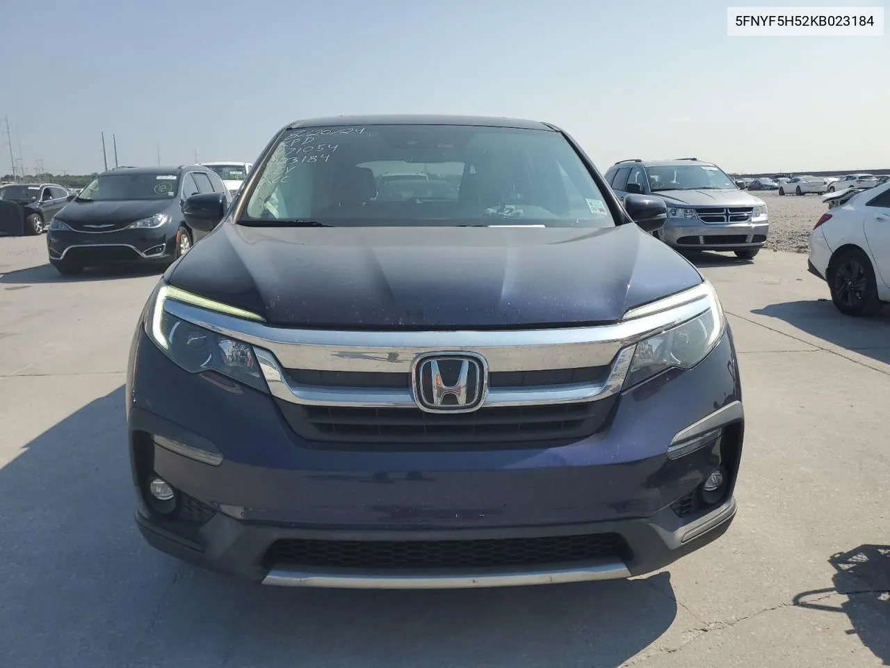 2019 Honda Pilot Exl VIN: 5FNYF5H52KB023184 Lot: 68508904