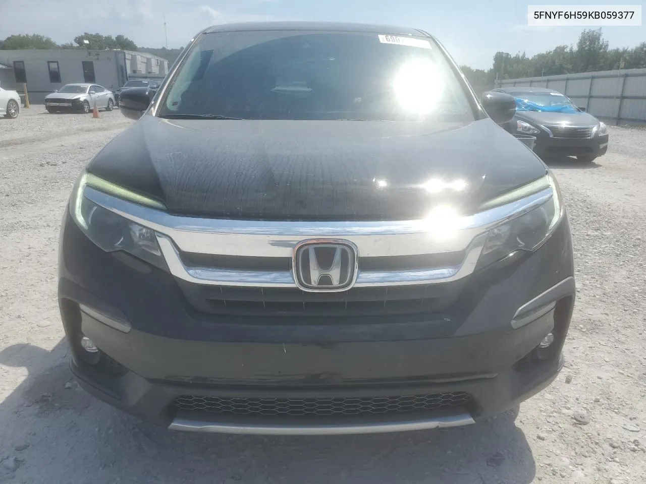 2019 Honda Pilot Exl VIN: 5FNYF6H59KB059377 Lot: 69070824