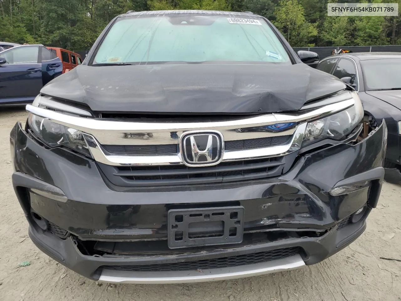 5FNYF6H54KB071789 2019 Honda Pilot Exl