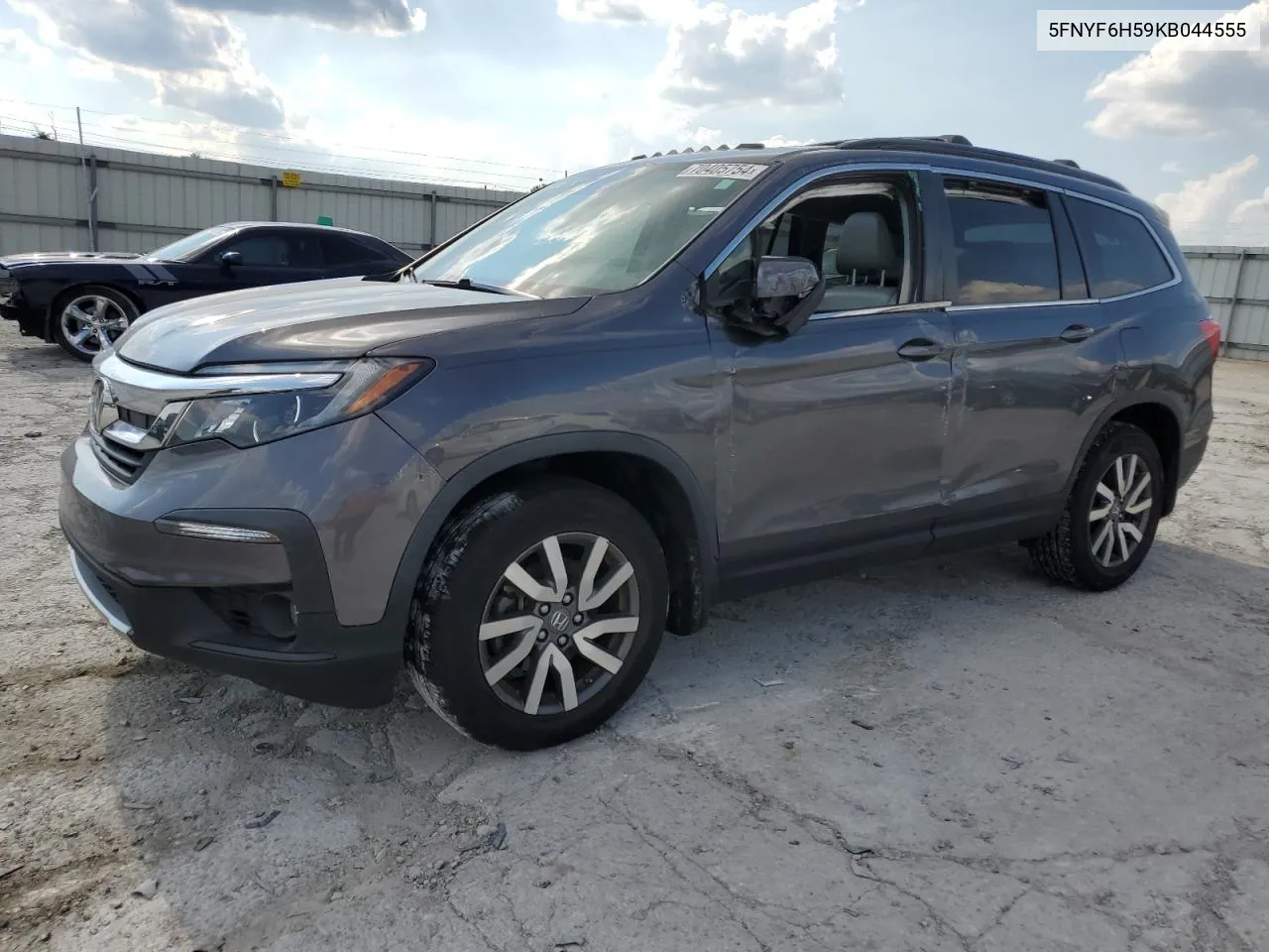 2019 Honda Pilot Exl VIN: 5FNYF6H59KB044555 Lot: 70405754