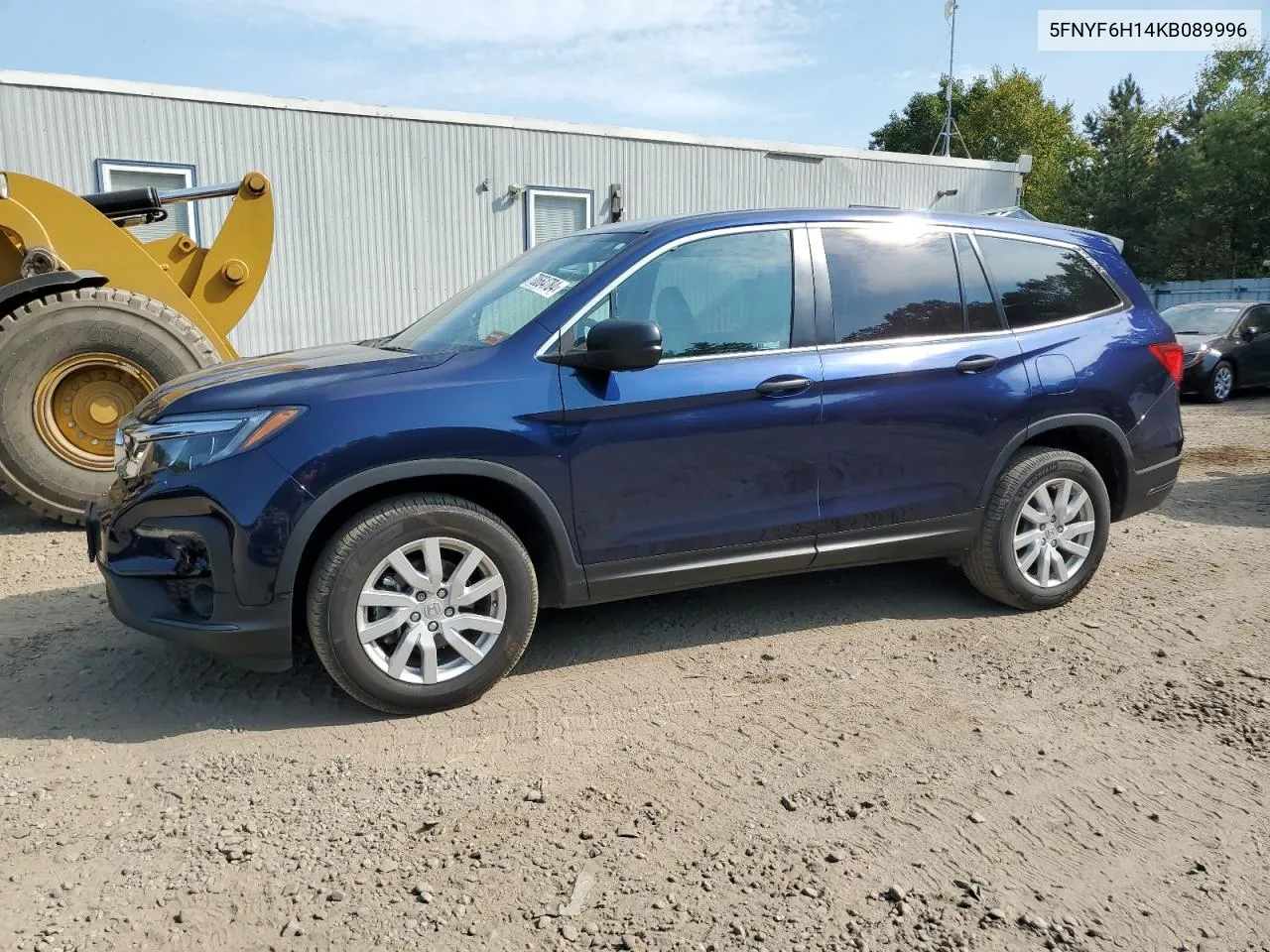 2019 Honda Pilot Lx VIN: 5FNYF6H14KB089996 Lot: 70664784