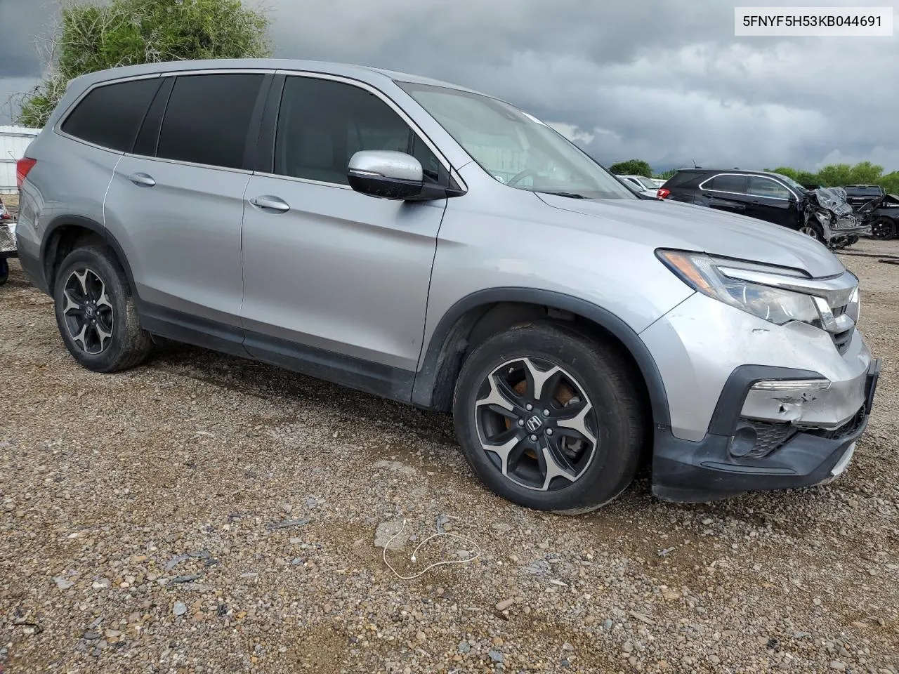 2019 Honda Pilot Exl VIN: 5FNYF5H53KB044691 Lot: 71831044