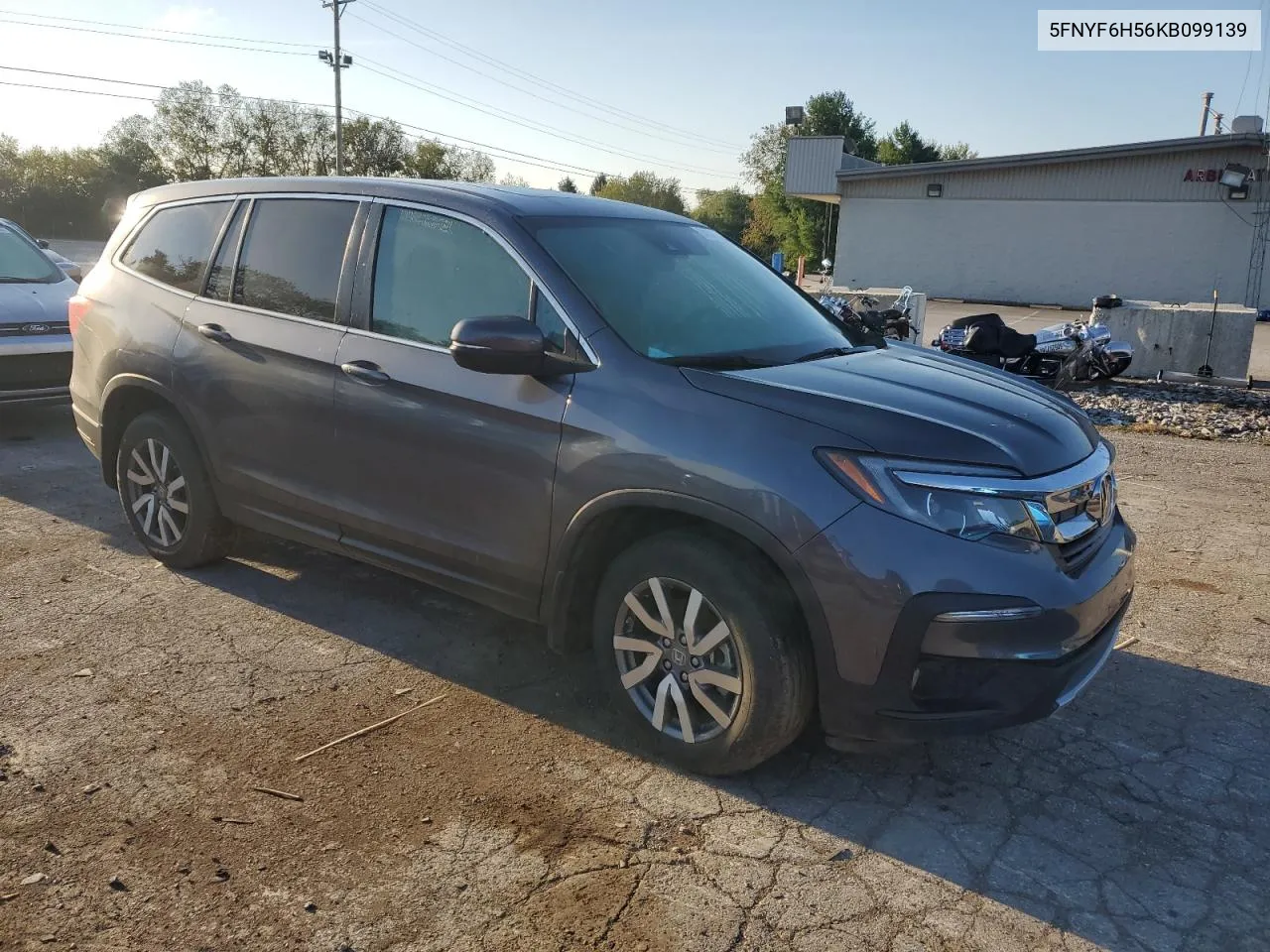 2019 Honda Pilot Exl VIN: 5FNYF6H56KB099139 Lot: 74197794