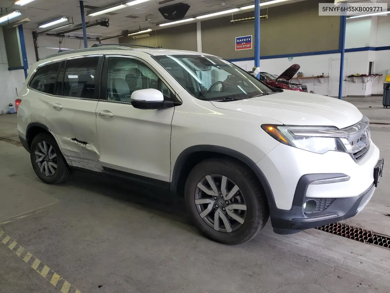 2019 Honda Pilot Exl VIN: 5FNYF6H55KB009771 Lot: 75060164