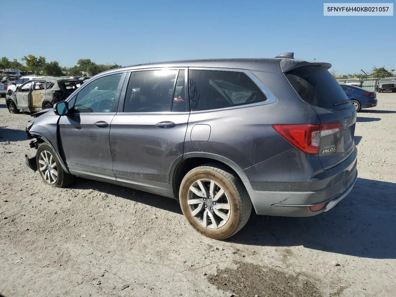 2019 Honda Pilot Exl VIN: 5FNYF6H40KB021057 Lot: 76116664