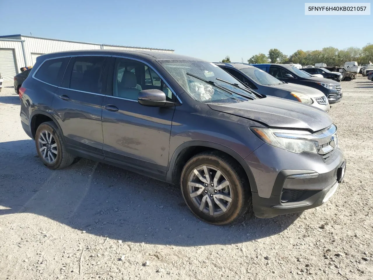 2019 Honda Pilot Exl VIN: 5FNYF6H40KB021057 Lot: 76116664