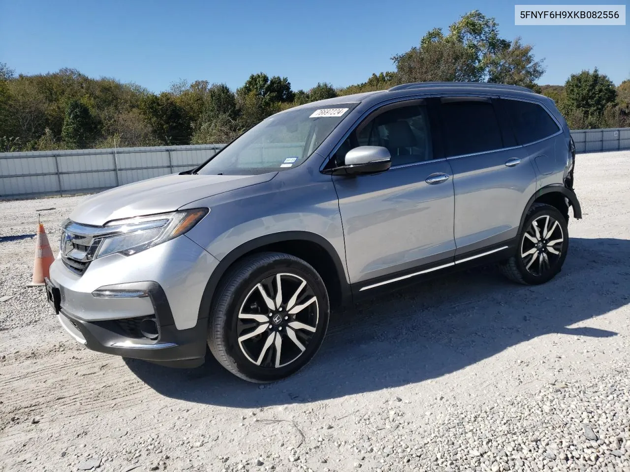 2019 Honda Pilot Touring VIN: 5FNYF6H9XKB082556 Lot: 76697224