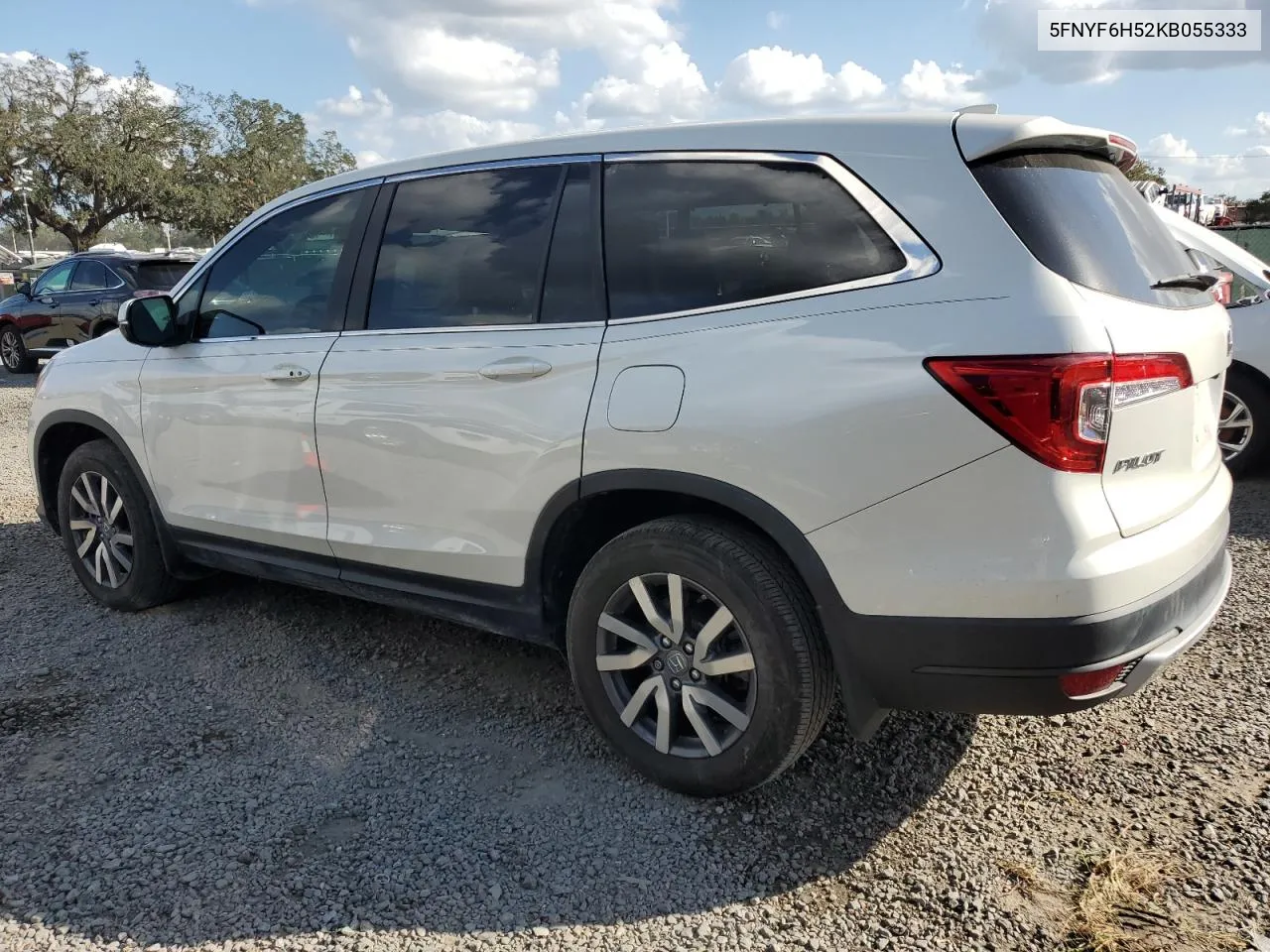 2019 Honda Pilot Exl VIN: 5FNYF6H52KB055333 Lot: 78388484